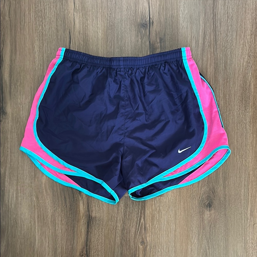 Nike Purple and Pink Athletic Shorts